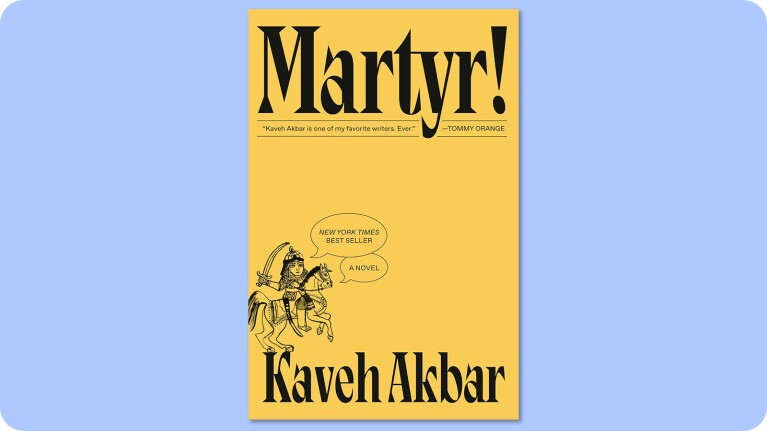 An image of the book cover of Martyr!