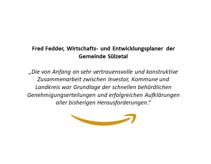Zitate anlässlich der Eröffnung des neuen Logistikzentrums in Sülzetal