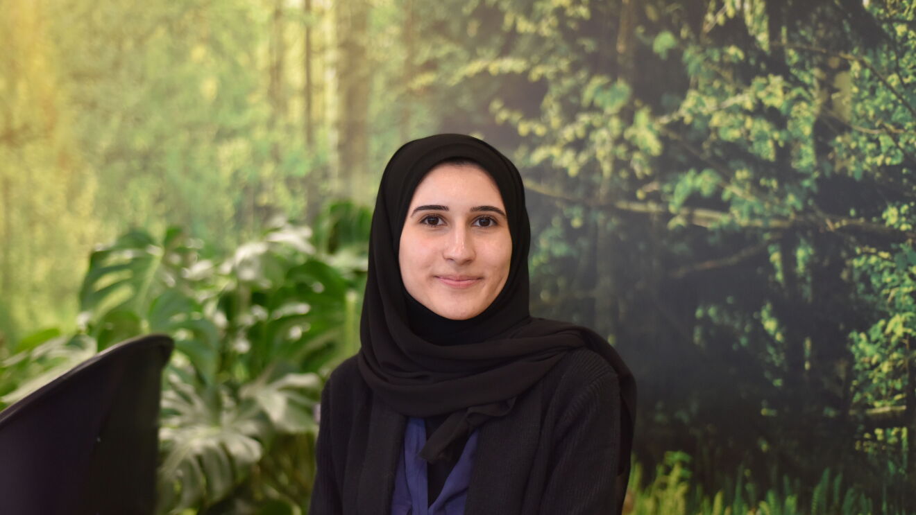 Javeriyah on the AWS programme 