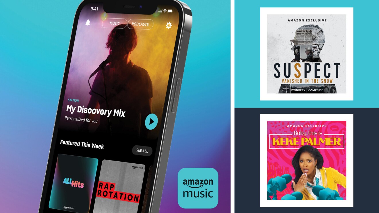 Amazon Music expands its Prime benefit to offer a full catalog of music and new experiences for podcast lovers