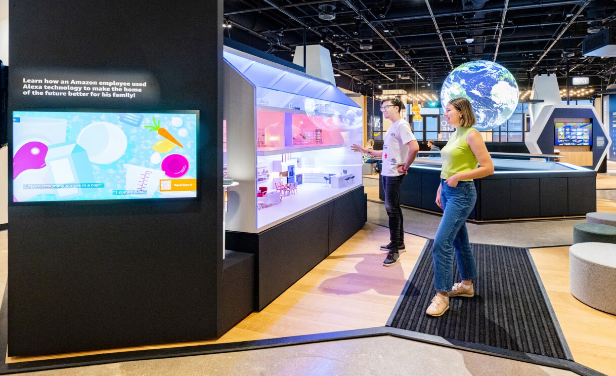 An image from the inside of the skills center