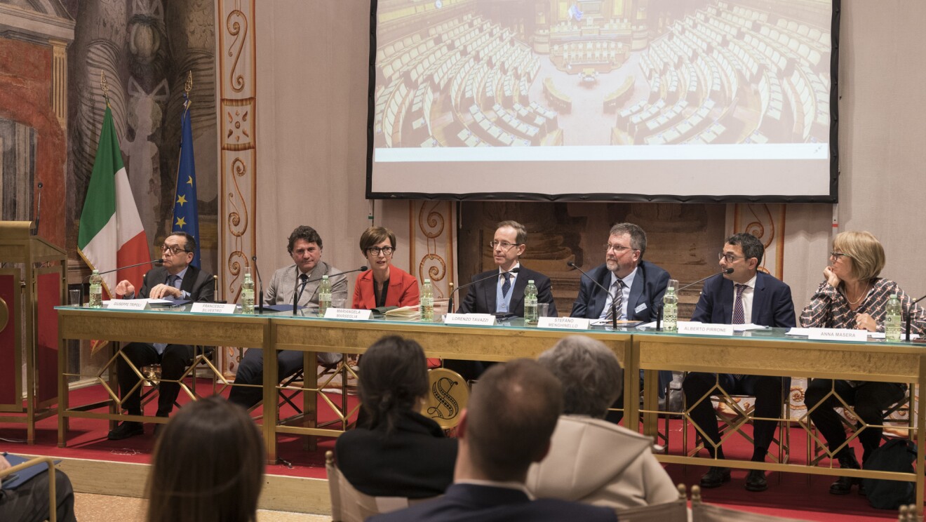 Conferenza stampa al Senato