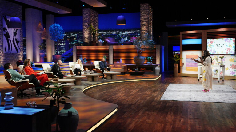 A scene of the MGM Alternative show Shark Tank