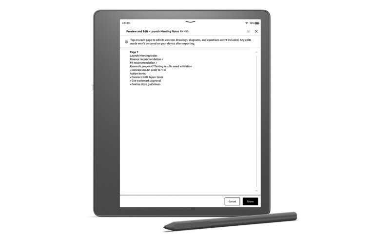 Kindle Scribe