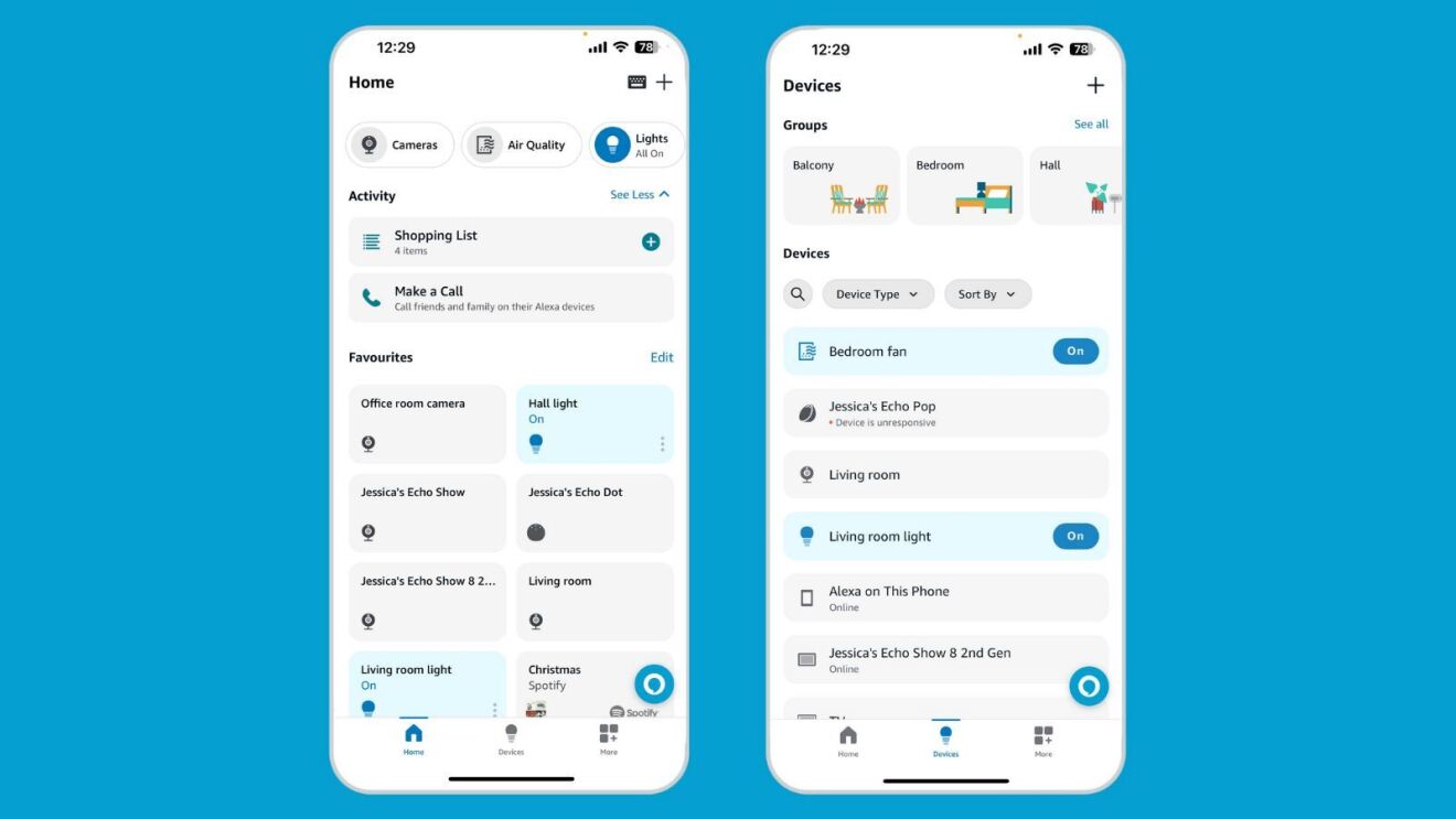 New Features of the Redesigned Alexa App