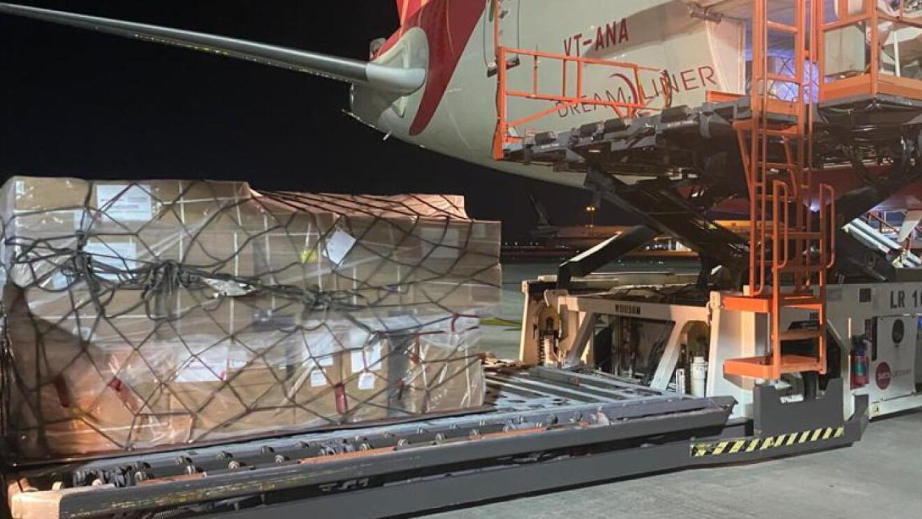 Oxygen ventilators shipment image