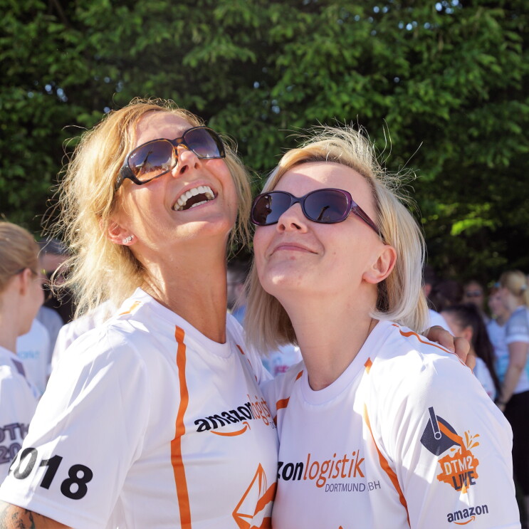 Teilnehmerinnen aus DTM2 beim B2Run