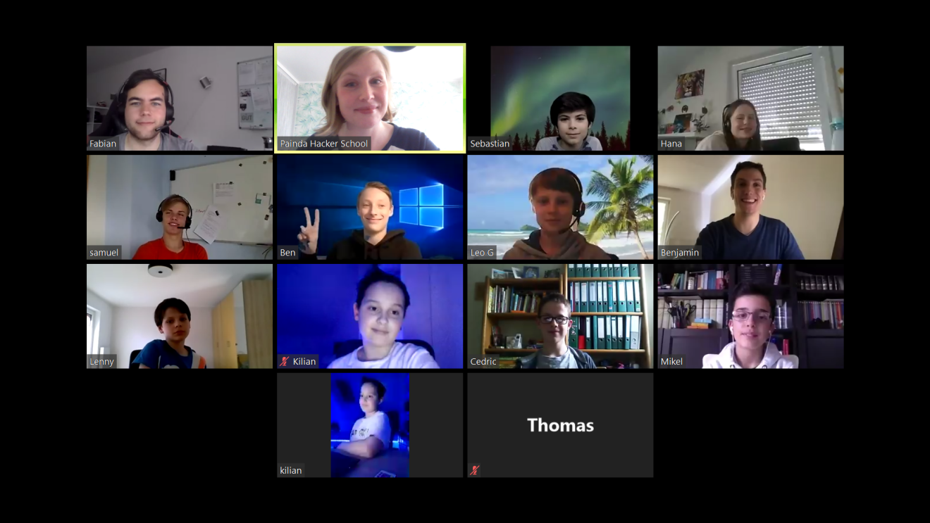 Hacker School: Gruppenfoto der Teilnehmer