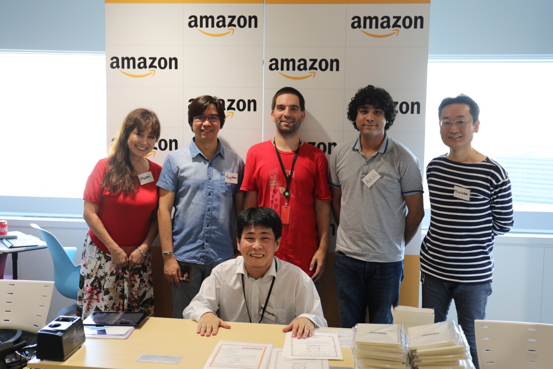 Amazonが子ども向けプログラミング教室の最終発表会を開催