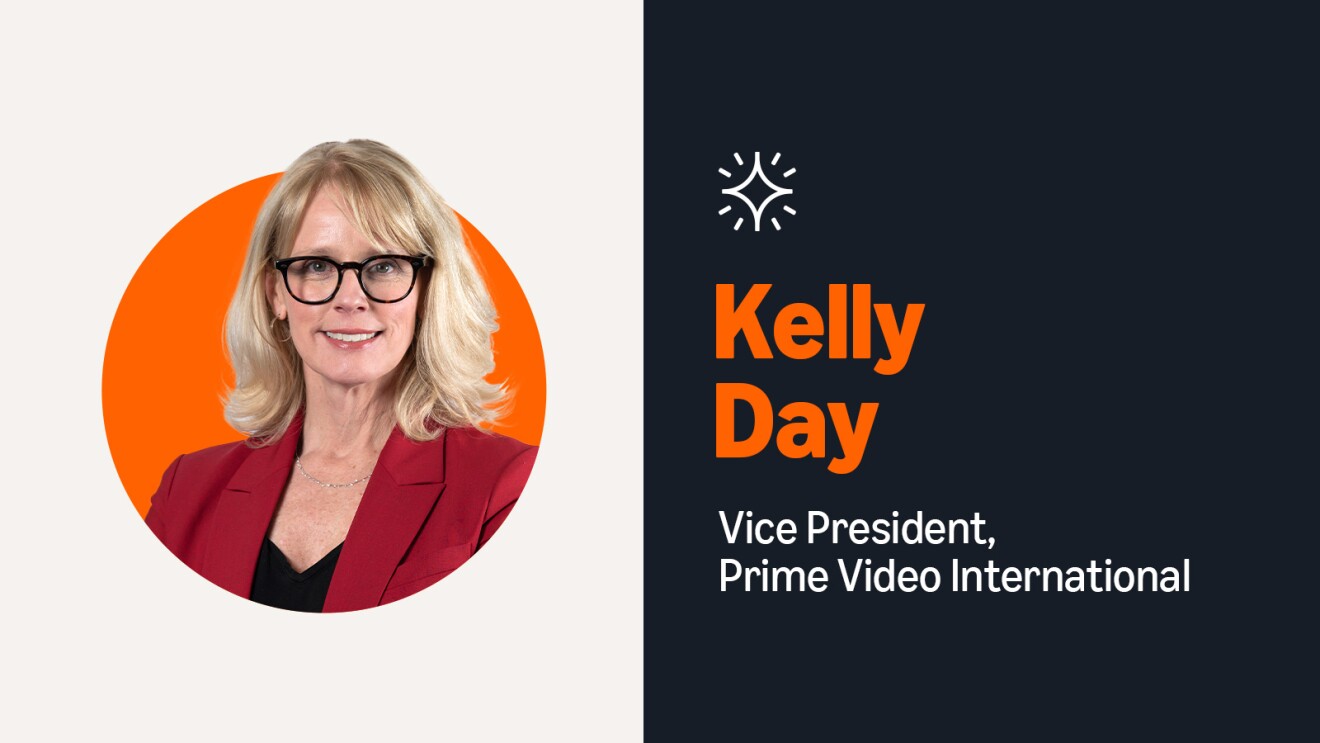 Kelly Day, Prime Video International VP, corporate portrait