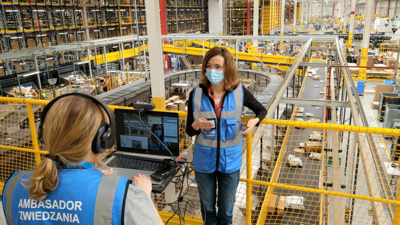 Wirtualne zwiedzanie Amazon