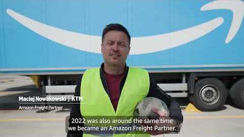 Polish Amazon Freight Partner KTM Infrastruktura gives back to his community.