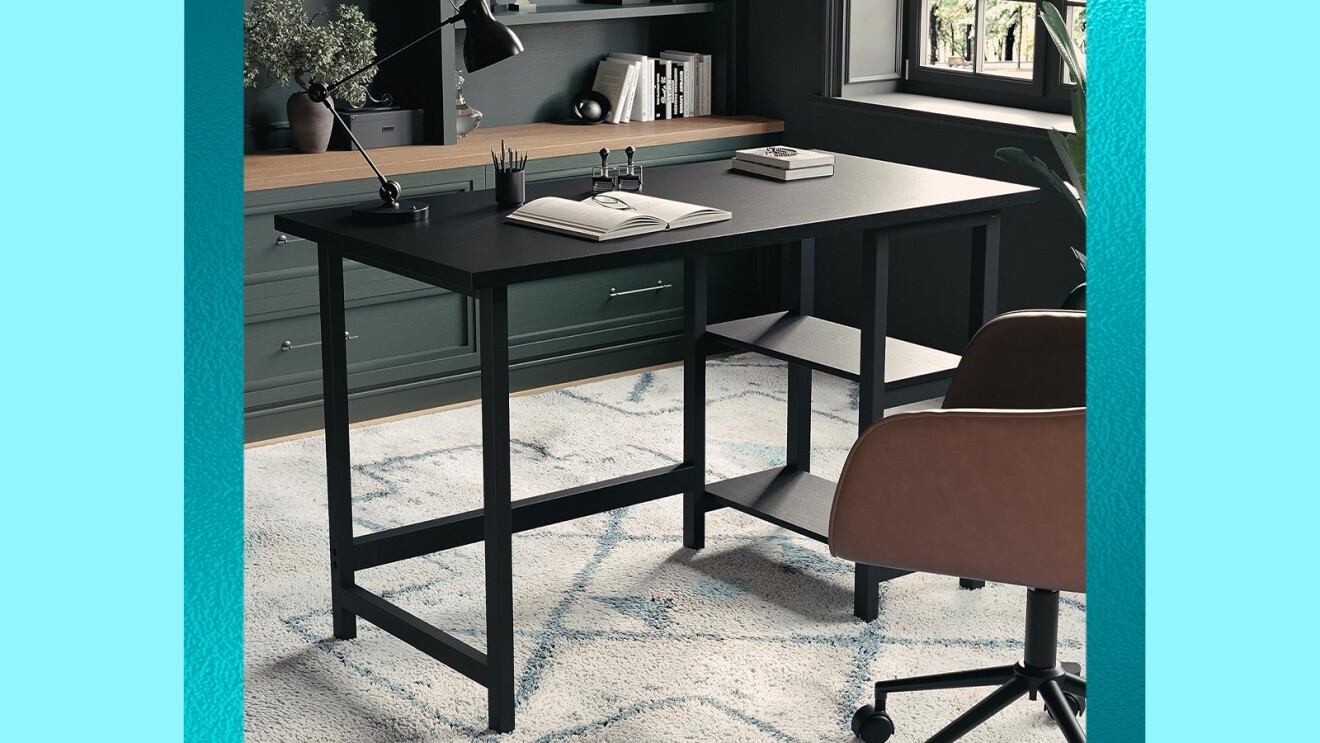 Martha Stewart Beckett Modern Trestle Desk