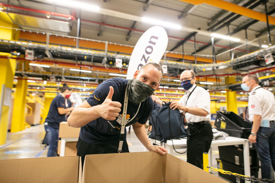 Mitarbeiter von Amazon
