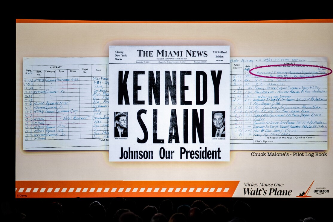 an image from the D23 fan expo show floor