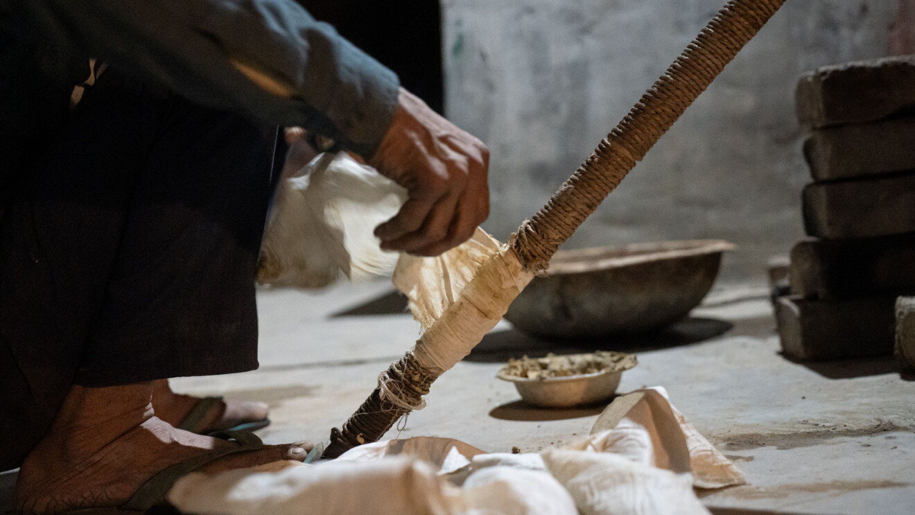 Boond attar factory in Kannauj