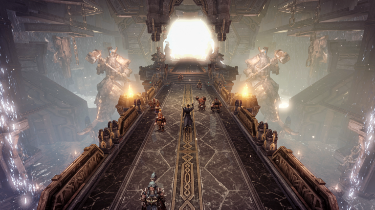 A still image from the new 'LostArc' massive multi-player game on Steam