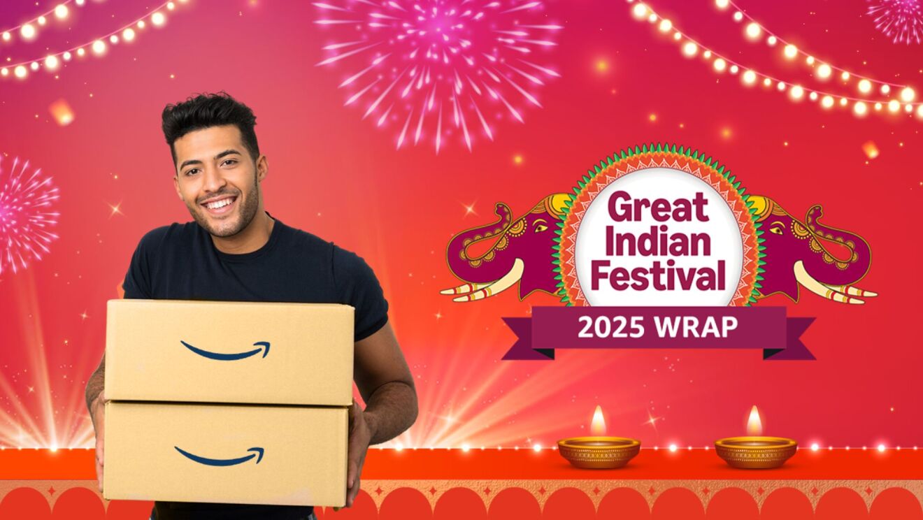 Amazon Great Indian Festival 2025 Wrap (promotional image)