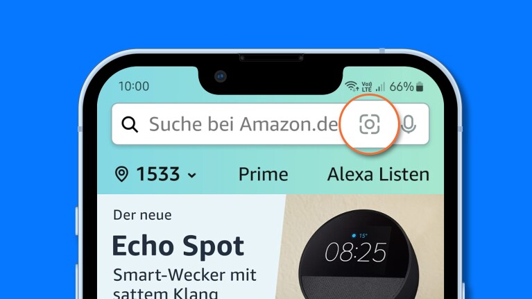 Amazon Lens in der Shopping-App