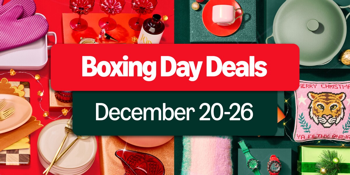 Shop Amazon’s Boxing Day deals event Friday, December 20 through ...