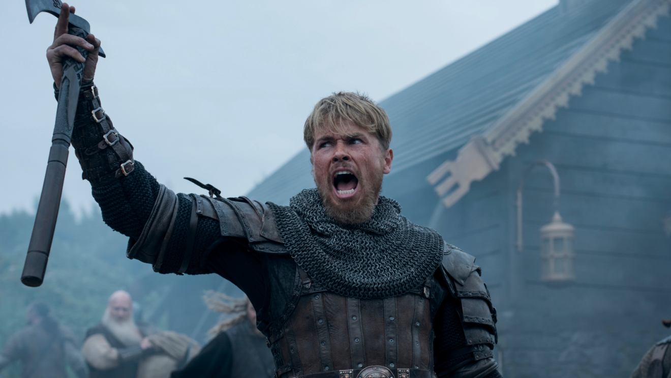 The cast of Prime Video show Bloodaxe
