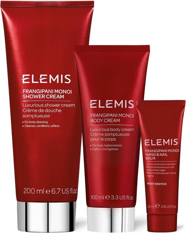 Three items from the Elemis gift set.jpg
