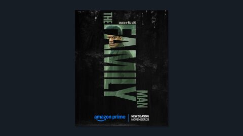 Poster for The Family Man on Amazon Prime, new season November 21