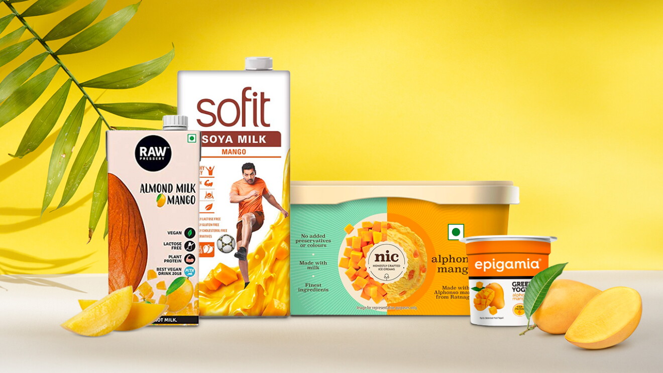 Mango infused products on Amazon