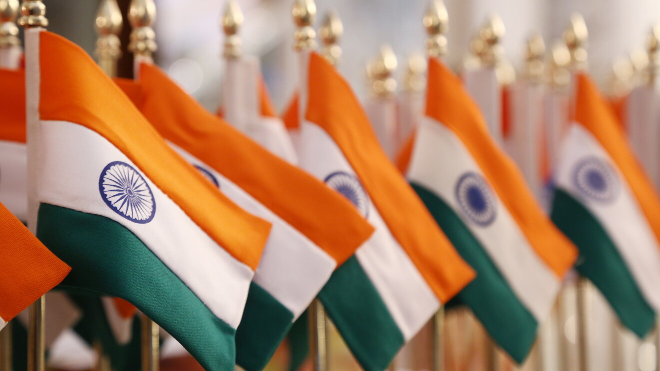 The India tri color