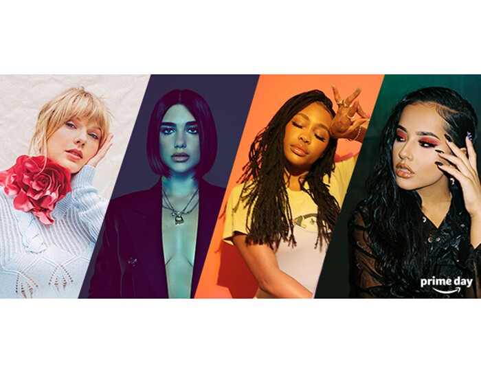 Prime Day Konzert in News York mit Taylor Swift, Dua Lipa, SZA und Becky G.