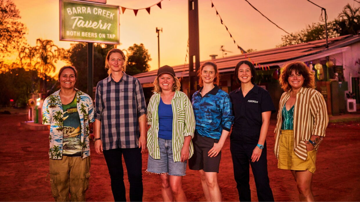 Deadloch Season 2 Madeleine Sami Kate Box Kate McLennan Kate McCartney Nina Oyama Alicia Gardiner