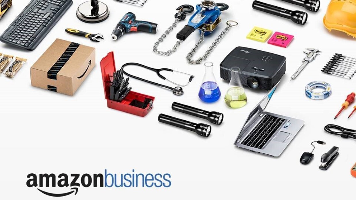 Amazon Business with logo