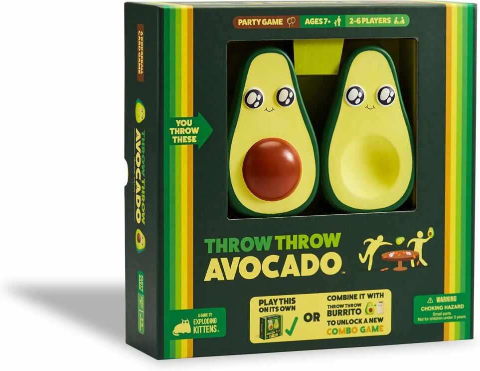 Throw Throw Avocado by Exploding Kittens, Currently priced at £24.99