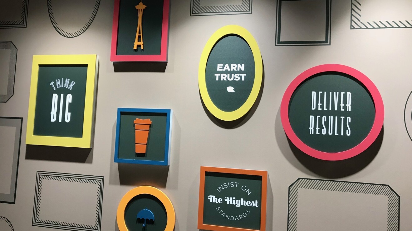 Leadership Principles on display