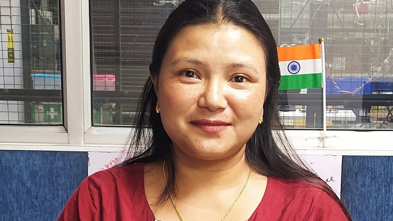 “I love being out on the road traveling to different places and meeting new people," says Joycy. 
