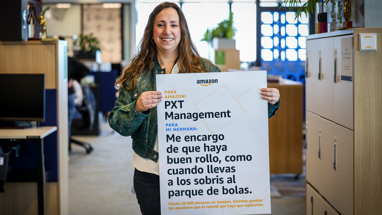 Foto de empleados de Amazon