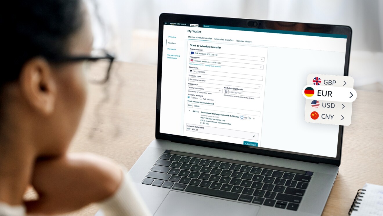It’s now easier for sellers to manage their money on Amazon