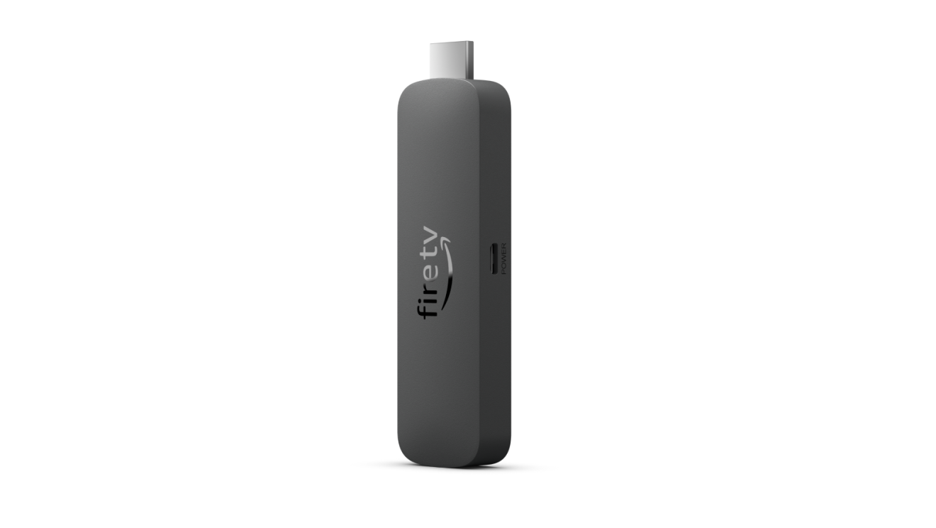 Appareil de streaming Amazon Fire TV au design noir élégant