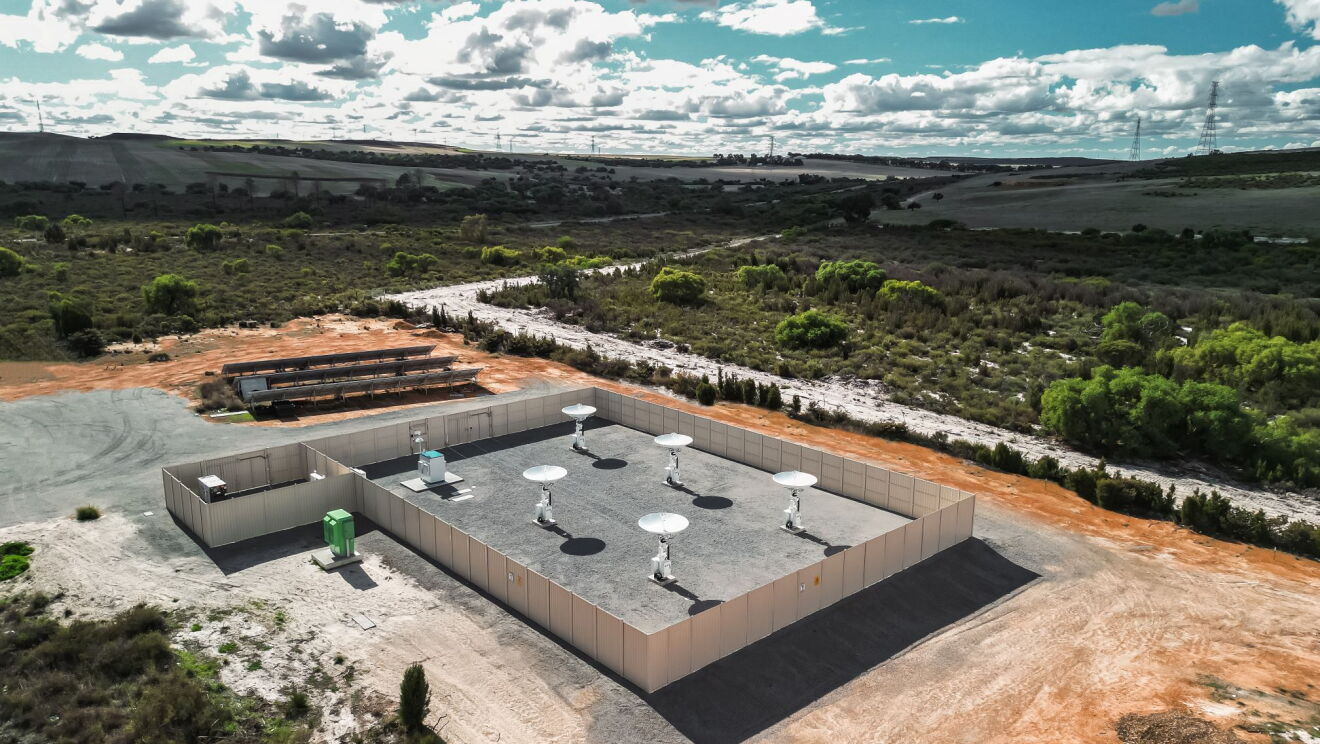 Project Kuiper ground station in rural Australia