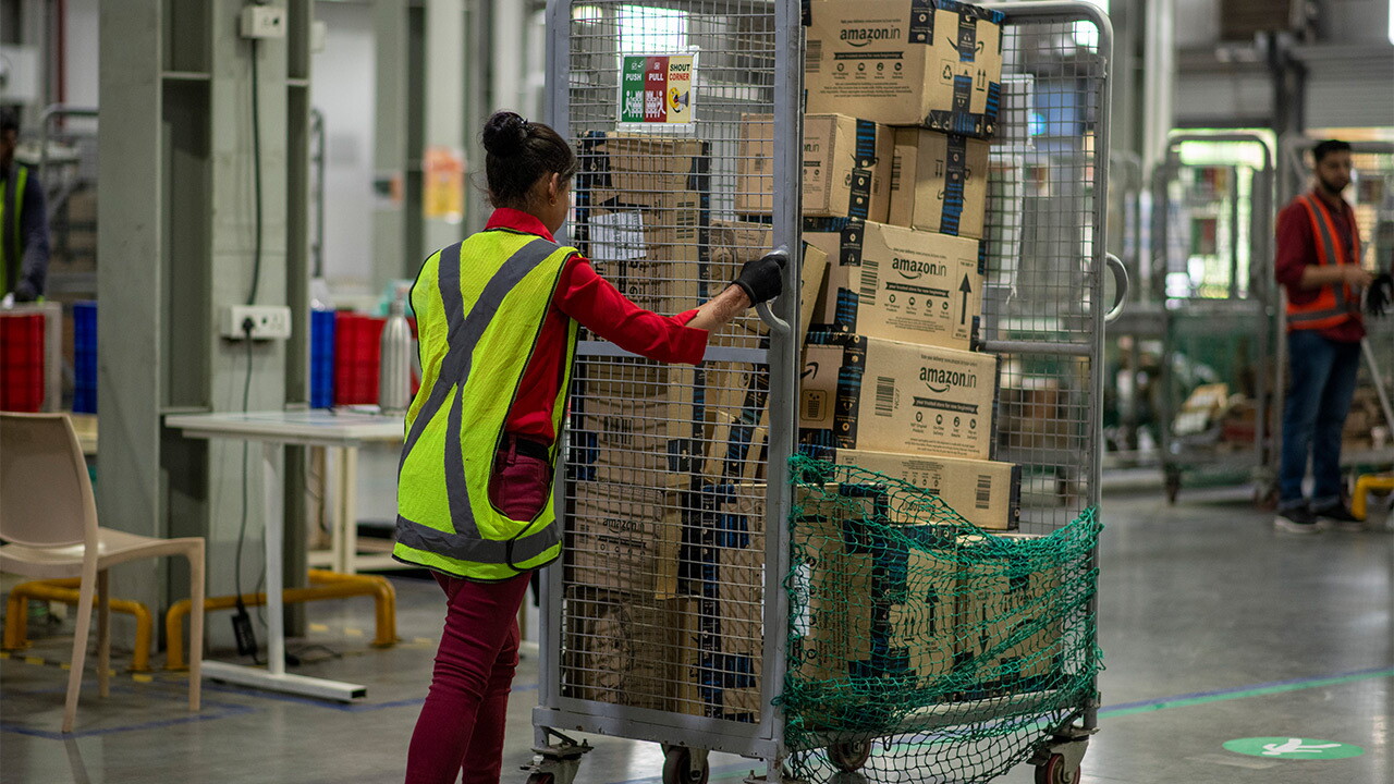 Amazon’s Outbound Area