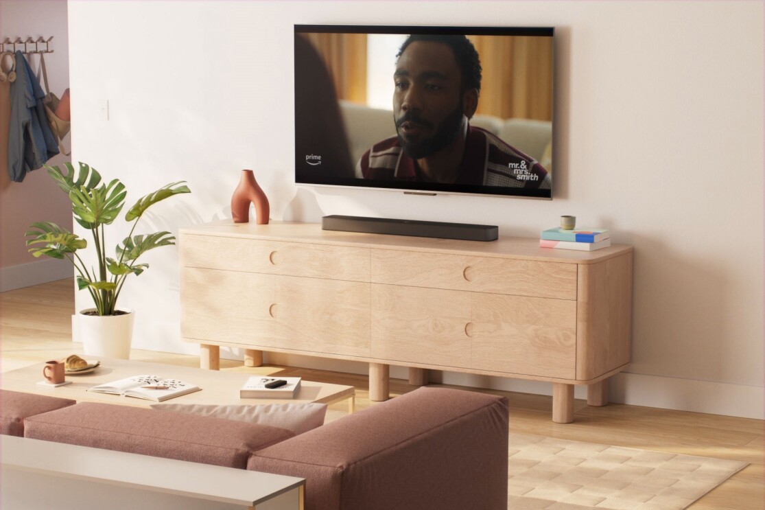 An image showing the Fire TV Soundbar Plus