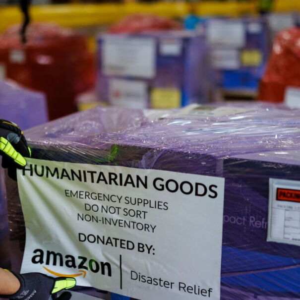 Donaciones humanitarias - Amazon