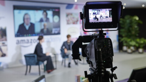 Picture from the studio of the Amazon Academy 2021