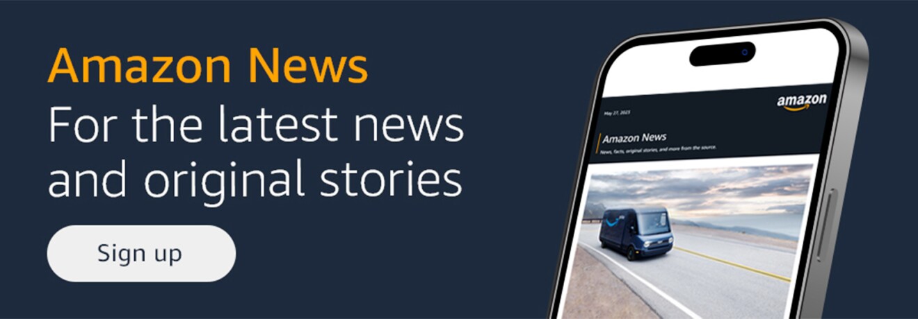 Sign up for the Amazon News newsletter!