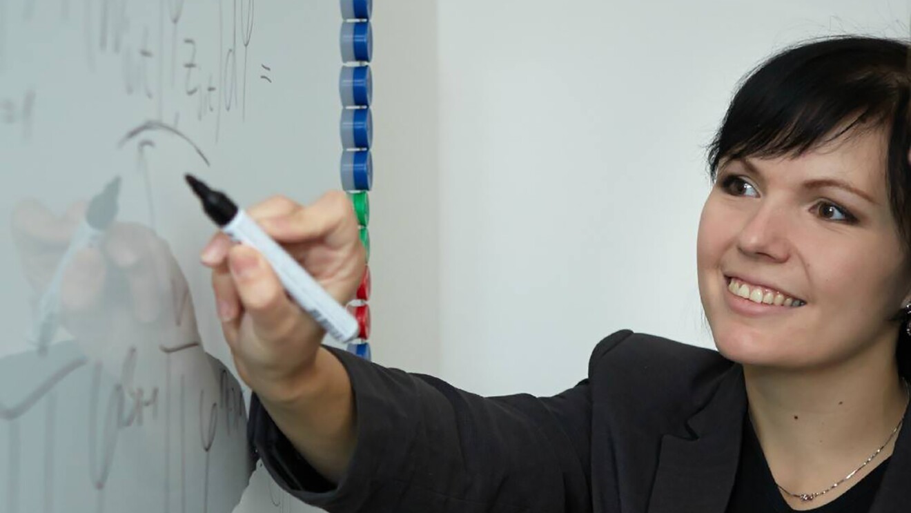 Lucie Flekova, one of two Amazonians on the organizing committee of the Widening Natural-Language Processing workshop