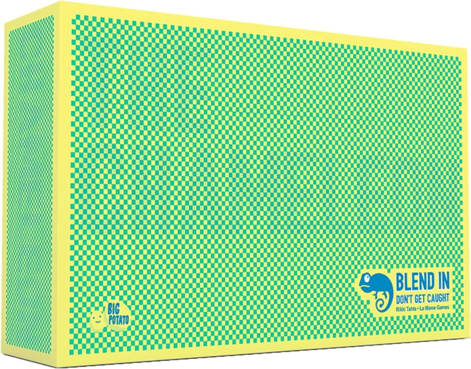 The Chameleon boardgame box
