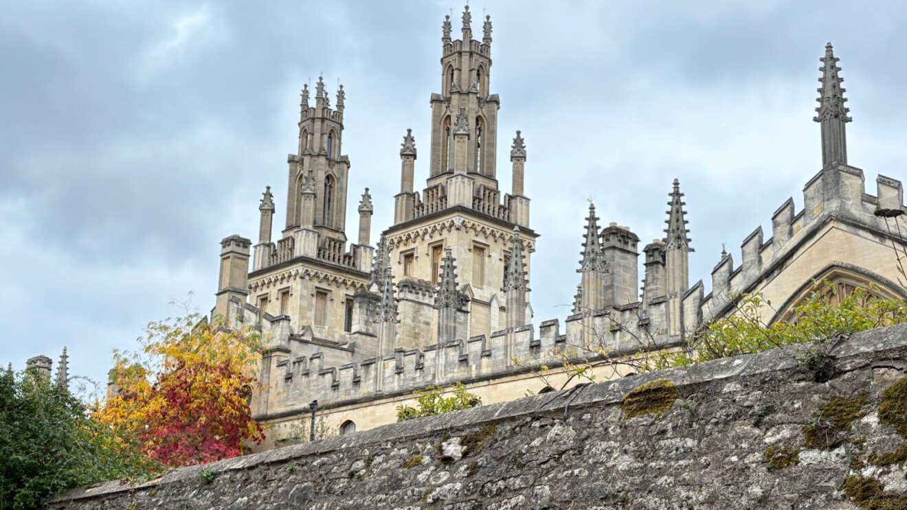 Oxford Church from Maxton Hall