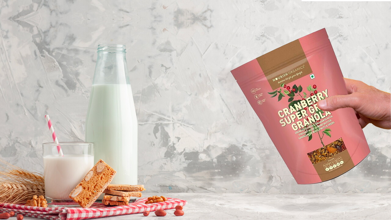 Nourish Organics millets on Amazon