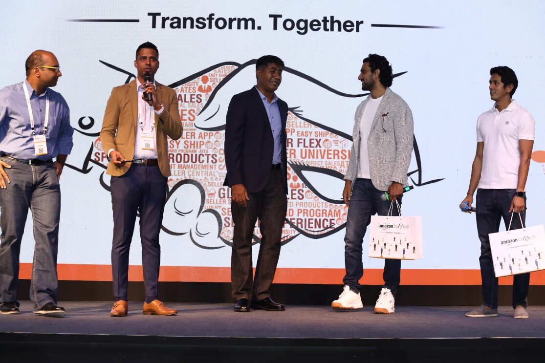 Moments from the stage when the Ketto partnership was announced