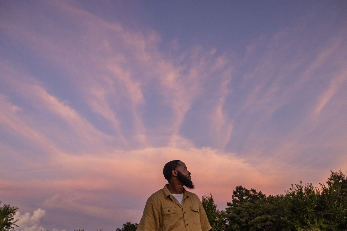 Juwan Page, a man who works at Amazon and also runs his family's multi-generational farm in Mississippi